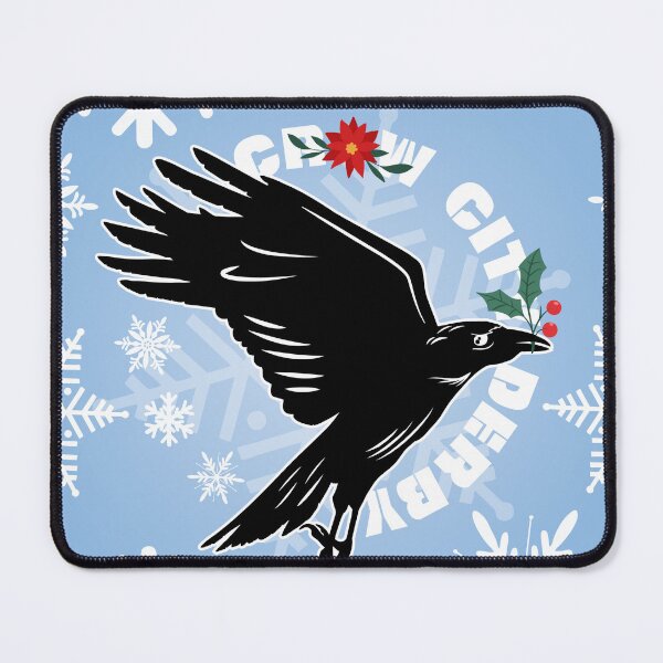 Item preview, Crow City Derby Winter Holiday Logo designed and sold by CrowCityDerby.