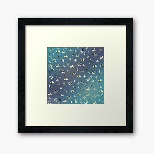 Item preview, Sea theme pattern designed and sold by Noishop.