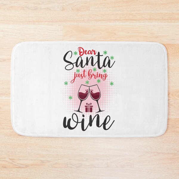Item preview, Querido Santa, solo trae vino designed and sold by bolimj.