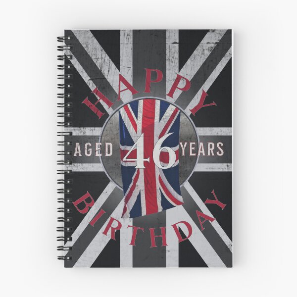 Item preview, Happy Birthday aged 46 Years - 46th Birthday designed and sold by ALesterDesign.