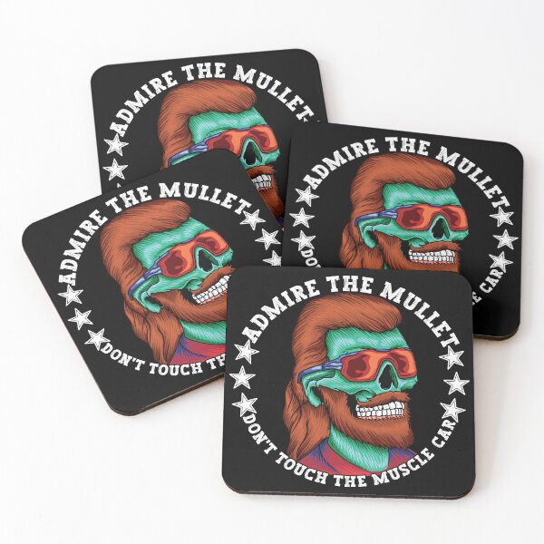 Item preview, Funny Muscle Car Admire The Mullet Hairdo designed and sold by CharJens.