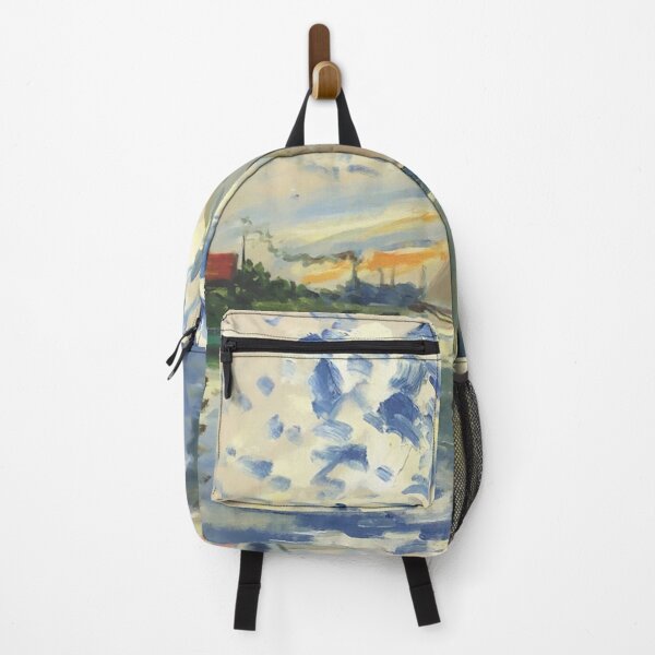 Item preview, Sailboat Le-Petit-Gennevilliers Claude Monet Fine Art designed and sold by Vicky Brago-Mitchell®.