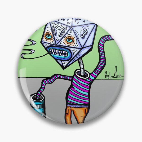 Item preview, Geometrical Head Man designed and sold by RylandPeck.