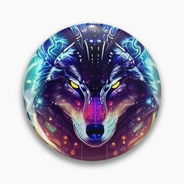 Item preview, Cyberwolf, digitally enhanced perfection designed and sold by Holohydra.