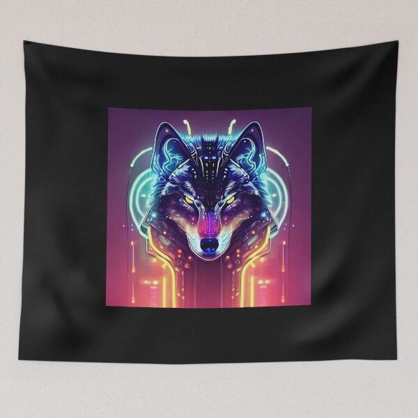 Item preview, Cyberwolf, digitally enhanced perfection designed and sold by Holohydra.