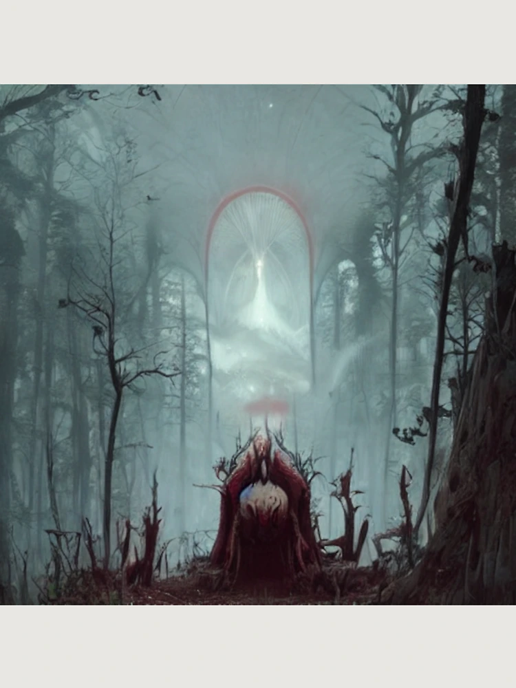 Thumbnail 6 von 6, Premium Oversized Pullover, High Forest Altar designt und verkauft von Sub-Ruminations.