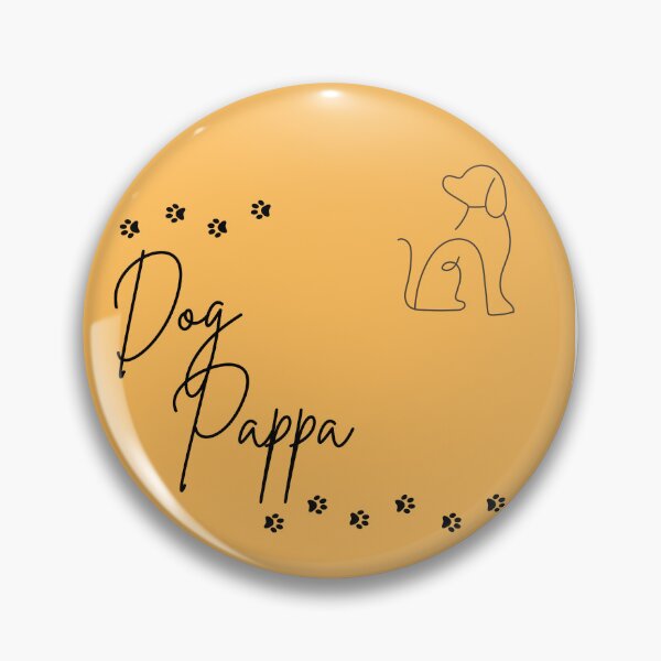 Item preview, Dog Pappa Outlined designed and sold by StarryEyedMolly.