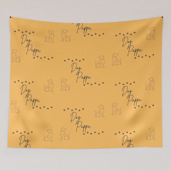 Item preview, Dog Pappa Outlined designed and sold by StarryEyedMolly.