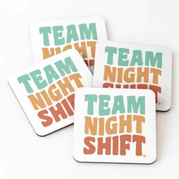 Item preview, Team Night Shift - (Colour) designed and sold by TaraGbear.