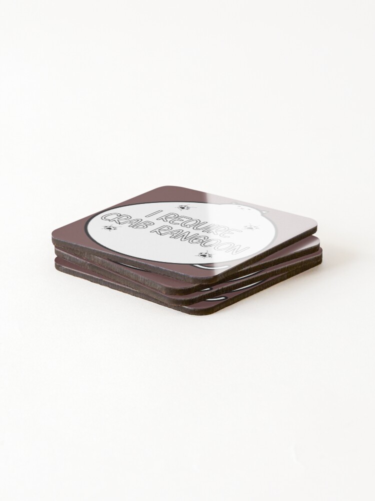 Thumbnail 4 of 5, Coasters (Set of 4), I require Rangoon designed and sold by fnarfle.