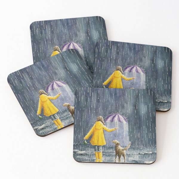 Item preview, Walking in the rain designed and sold by SketchingDoctor.