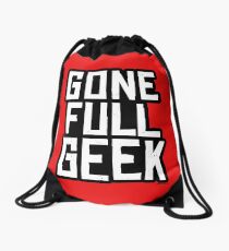 GoneFullGeek "Red Dead" Stacked Drawstring Bag