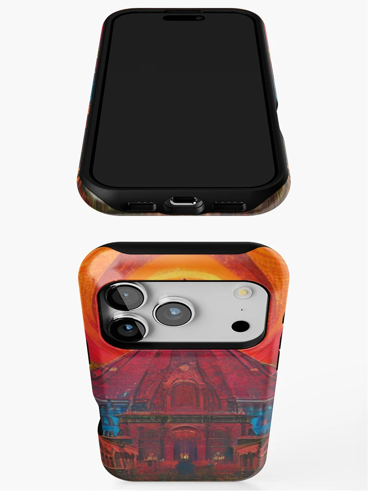 Aperçu 3 sur 4. Coque iPhone avec l'œuvre Radiant Steeple créée et vendue par Sub-Ruminations.