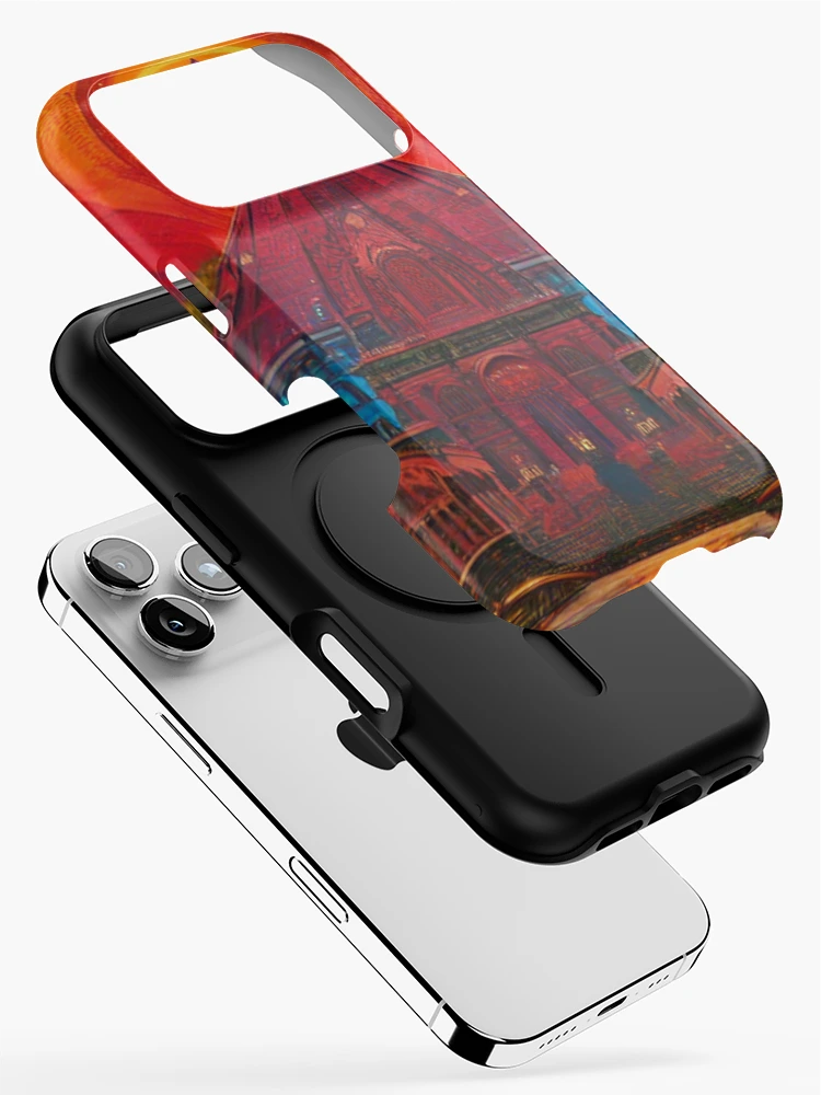 Aperçu 2 sur 4. Coque iPhone avec l'œuvre Radiant Steeple créée et vendue par Sub-Ruminations.