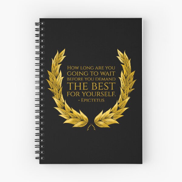 Item preview, How long are you going to wait before you demand the best for yourself. - Epictetus designed and sold by Styrman.
