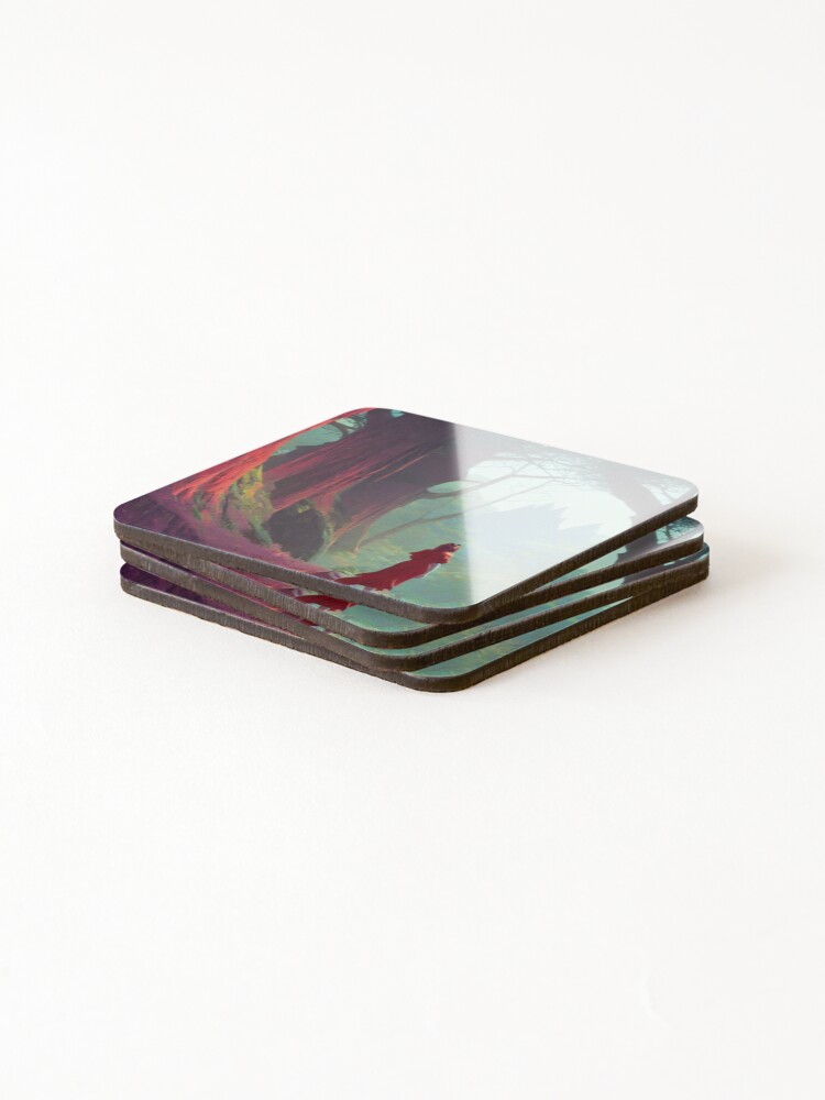 Thumbnail 4 of 5, Coasters (Set of 4), Retrospective designed and sold by Sub-Ruminations.