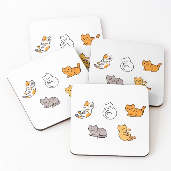 Item preview, Tiny Cats Set  designed and sold by Lauren Kenney.