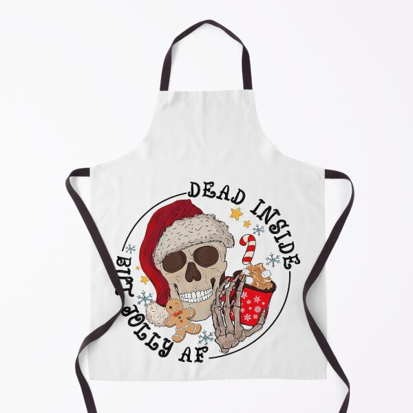 Item preview, Dead Inside But Jolly Af Coffee Christmas Skull designed and sold by Just Be Different.