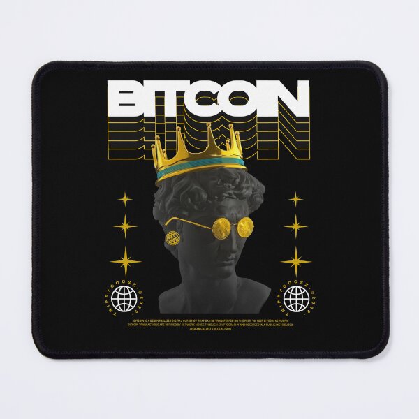 Item preview, Bitcoin King designed and sold by Trippygoos.