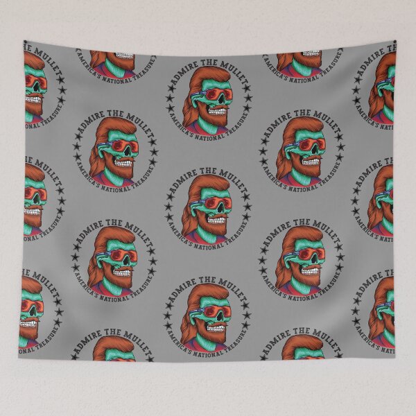 Item preview, Admire The Mullet Hairdo America's National Treasure designed and sold by CharJens.