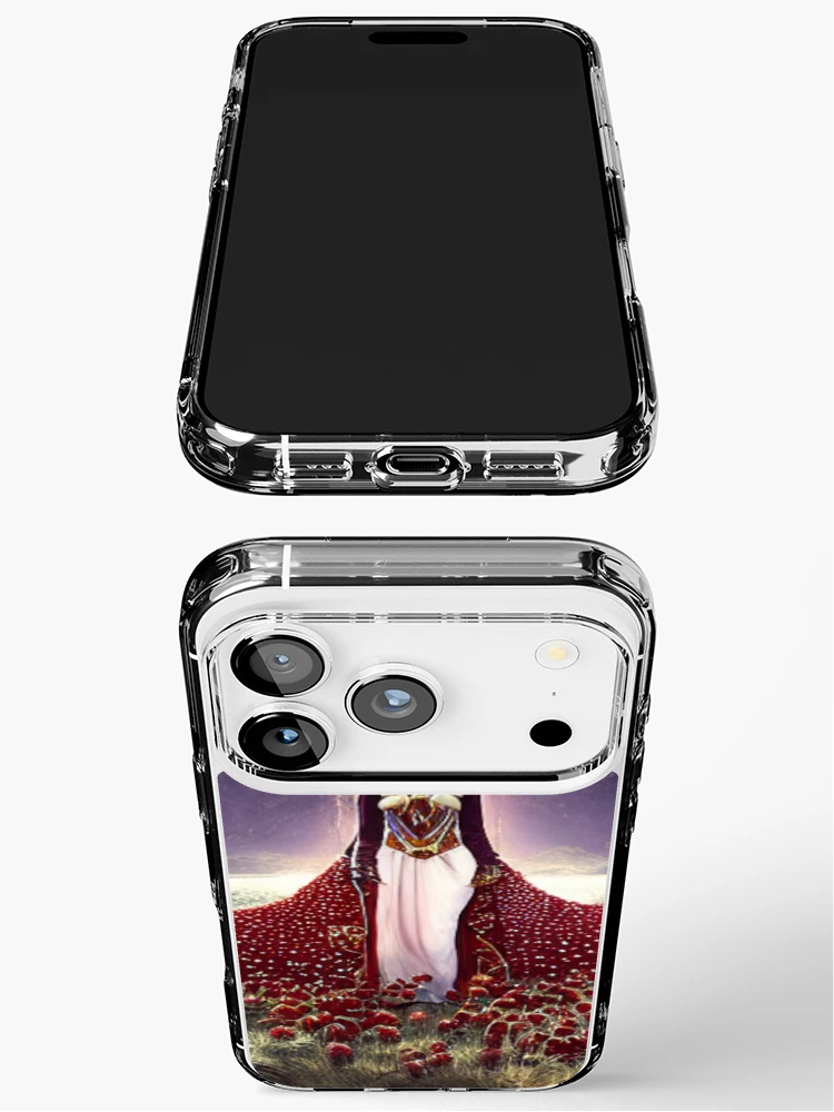 Imagen 3 de 5, Funda de iPhone con la obra Rose Queen Of The Purple Palace, diseñada y vendida por Sub-Ruminations.