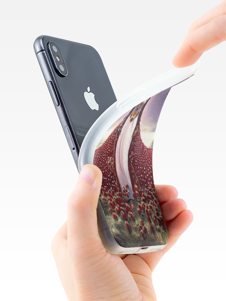 Imagen 4 de 5, Funda de iPhone con la obra Rose Queen Of The Purple Palace, diseñada y vendida por Sub-Ruminations.