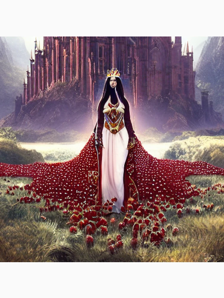 Imagen 6 de 6, Sudadera con capucha con la obra Rose Queen Of The Purple Palace, diseñada y vendida por Sub-Ruminations.