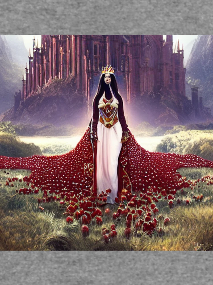 Imagen 6 de 6, Sudadera ligera con la obra Rose Queen Of The Purple Palace, diseñada y vendida por Sub-Ruminations.