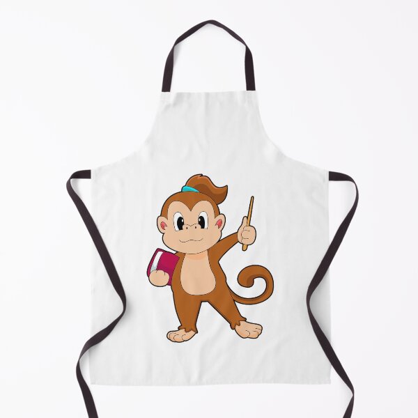 Aperçu de l'œuvre Monkey Teacher Book Pointer créée et vendue par Snabdesign84.