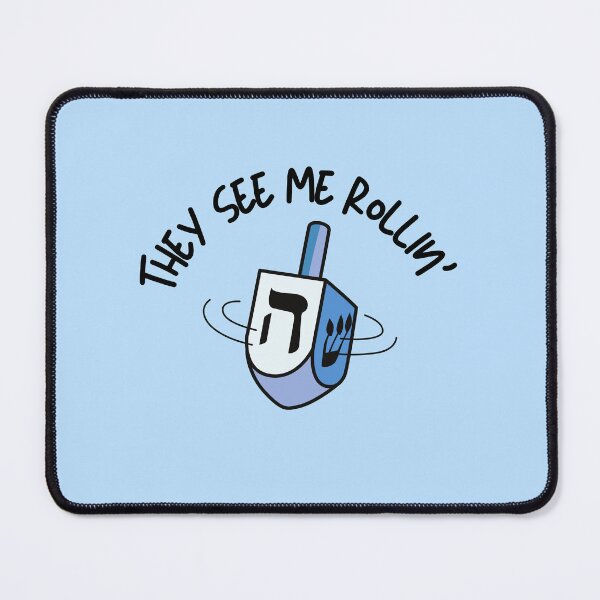 Item preview, Dreidel They see me rollin' Hanukkah Jewish designed and sold by Swagforbubby.