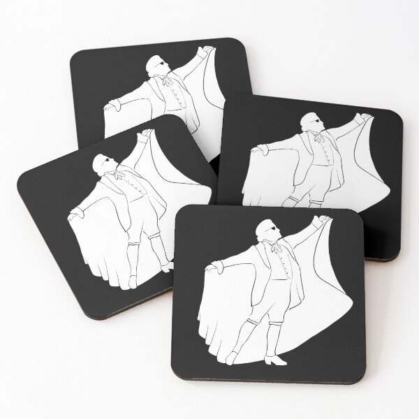 Item preview, The Nutcracker Drosselmeyer Silhouette White designed and sold by Claudia McBain.