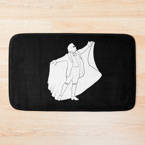 Item preview, The Nutcracker Drosselmeyer Silhouette White designed and sold by Claudia McBain.