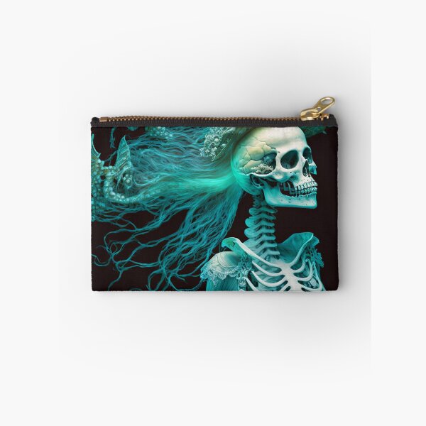 Item preview, Goth Mermaid Skeleton Spooky designed and sold by Itis-Whatitis.
