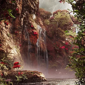 Aperçu de l'œuvre Secret Waterfall de Sub-Ruminations