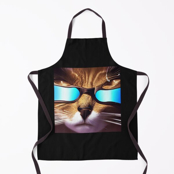 Artikelvorschau, exklusive groovige modische Haute Cat mit Brille entworfen und verkauft von ValleyDream.