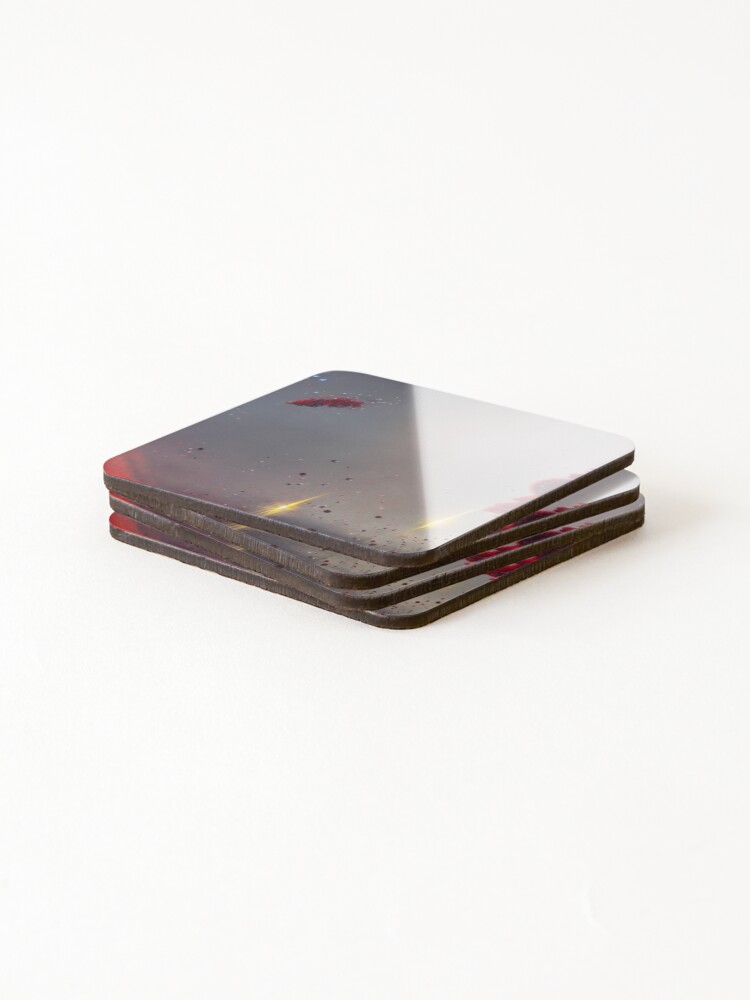 Thumbnail 4 of 5, Coasters (Set of 4), Stardust Splatter designed and sold by Sub-Ruminations.
