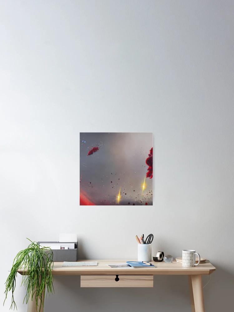 Imagen 2 de 3, Póster con la obra Stardust Splatter, diseñada y vendida por Sub-Ruminations.
