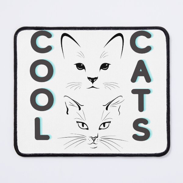 Item preview, Cool cats on black designed and sold by The-Blue-Feline.