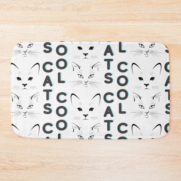 Item preview, Cool cats on black designed and sold by The-Blue-Feline.