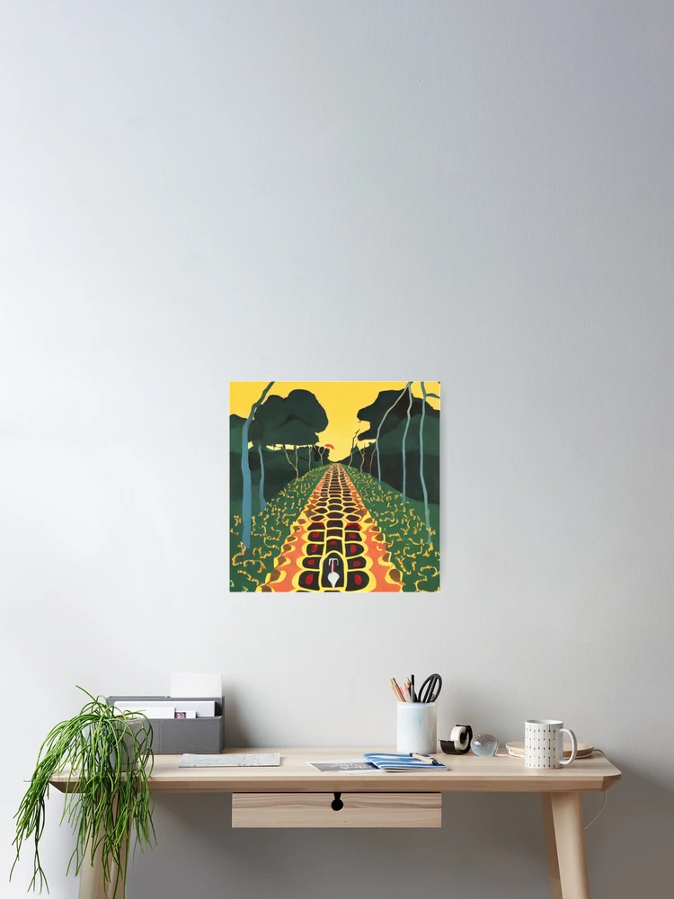 Aperçu 2 sur 3. Poster avec l'œuvre The Beaten Path créée et vendue par Sub-Ruminations.