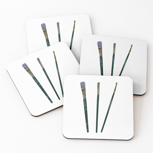 Item preview, Paint Brush Set | Gift for Painters | Artist Design designed and sold by cozycollages.