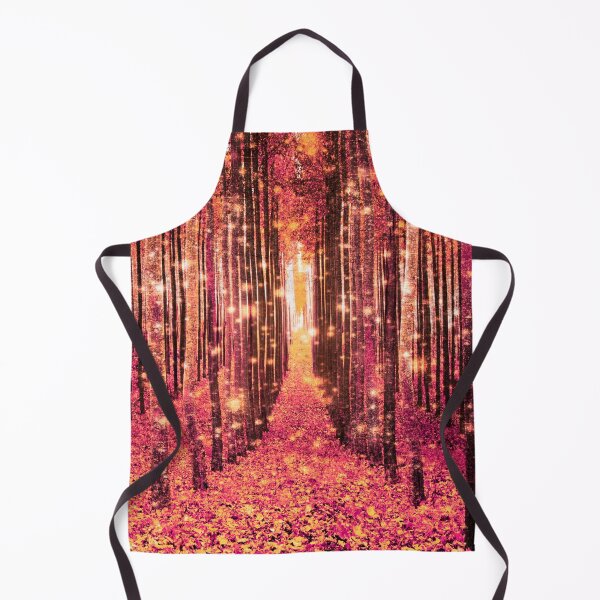 Item preview, Magical Forest Path Pink Living Coral designed and sold by 2sweetsDesign.