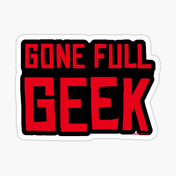 GoneFullGeek "RDR Dead" Sticker