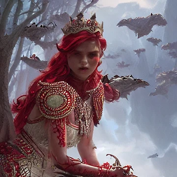 Imagen de la obra Warrior Queen de Sub-Ruminations