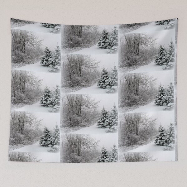 Item preview, Snowy Evergreens  designed and sold by Pamela Burger.
