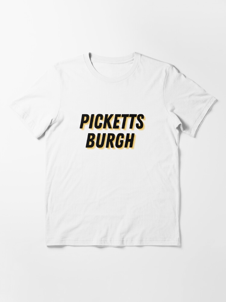 : Long Sleeve Black Steelers Pickett Text Pic T-Shirt