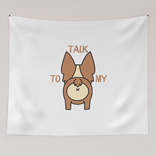 Item preview, Talk To My Corgi, Pet Paw Lovers Doggo  designed and sold by adembulut.