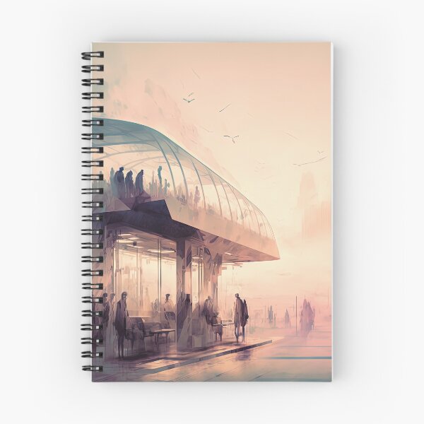Item preview, Dreamy Bus Stop on misty morning designed and sold by Michael Bollin.
