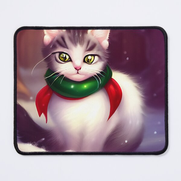Item preview, Funny Cat Christmas designed and sold by ArtificialCraft.