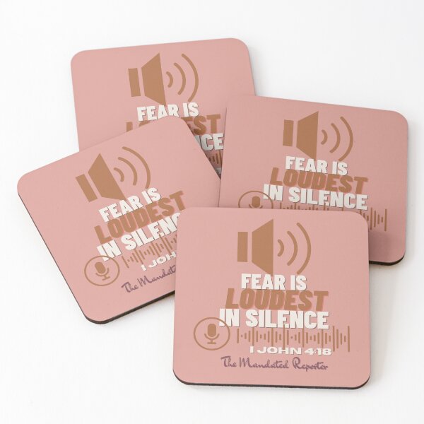 Item preview, Fear is LOUDEST in Silence - Rose designed and sold by TheReporter1.